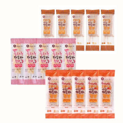 Jumbo Squid & Vegetable Fish Cake Bar Set 100g x 5ea+Jumbo Spicy Squid & Vegetable Fish Cake Bar Set 100g x 5ea+Jumbo Shrimp Fish Cake Bar Set 100g x 5ea