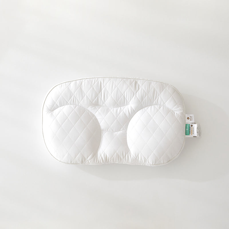 [Sleep & Sleep] Deep Sleep Pillow (M) + Pillow Cover (M)_ WHITE