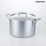 [K Direct Delievery] Chefwin 316 Stainless Steel 5Ply Stock Pot (24cm / 28cm)