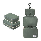[K-Direct Delivery] BRANDEN Travel Compression Pouch + Hanging Washbag Set
