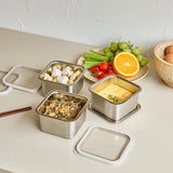 [K Direct Delivery] Eversten Cube Clear  Container 6 Piece Set