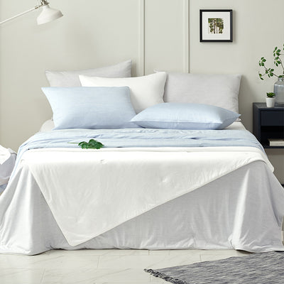 [K Direct Delivery] WELCRON Sesa Freeze Jump Cooling Comforter Q & Pillowcase 2P Set