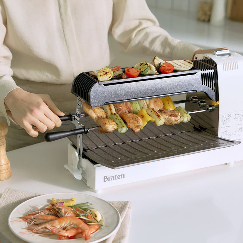 [한국직배송] 브라텐 가스그릴 PRO (꼬치 기능 포함)