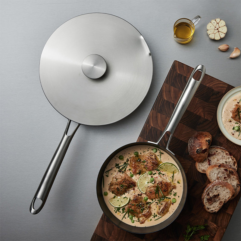 [K Direct Delivery] Altenbach Defenders One 5 Ply Deep Saute Pan + Lid(20cm / 26cm)