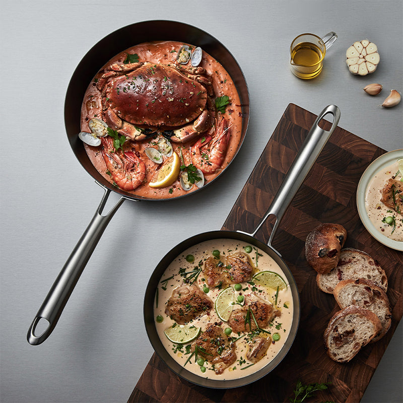 [K Direct Delivery] Altenbach Defenders One 5 Ply Deep Saute Pan + Lid(20cm / 26cm)