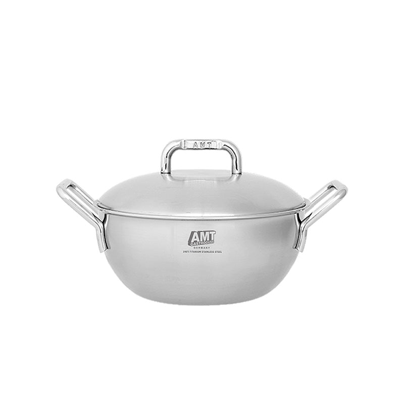 [한국직배송] AMT 샤프 316Ti 스텐 통5중 양수웍 24cm