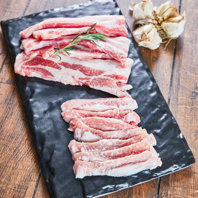 [울타리] 슬라이스 삼겹살 3lb + 항정살 1lb _타임딜 (묶음)