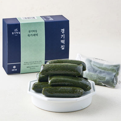 [Gyeonggi Tteokjip] Mugwort Long Rice Cake (Garaetteok) 600g