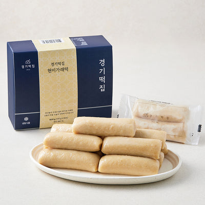 [Gyeonggi Tteokjip] Long Brown Rice Cake (Garaetteok) 600g 600g