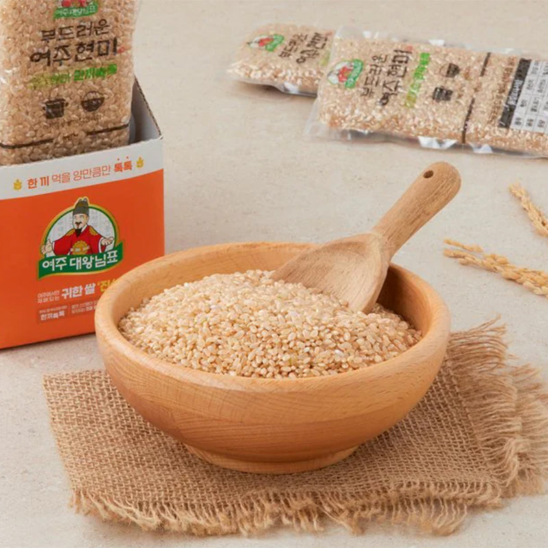 [Yeoju-si Nonghyup] Yeoju Rice 3kg x 3pkㅣ*Free* Pre-Washed Premium Yeoju Brown Rice_Free Shipping