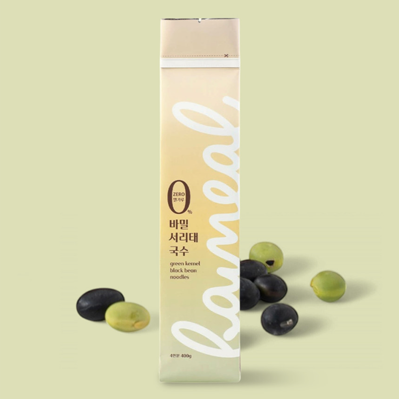 [Bameal] 100% Pure Black Bean Noodles 400g