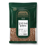[그린하베스트] 국산 갈색가바 찰현미 2kg x 3팩ㅣ*증정* 찰보리쌀 800g_ 무료배송특가 (묶음)