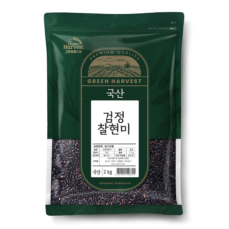 [Joseon Market] Joseon Hyang Jinju Rice 4kg x 3pkㅣ*Free* [Doobo Food] Green Harvest Korean Black Glutinous Brown Rice 2kg