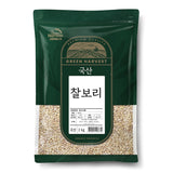 [Gold Top Nature] Gaba Rice 4kg (50% Milled) x 3pkㅣ*Free* [Green Harvest] Korean Hull less Barley 2kg_ Free Shipping