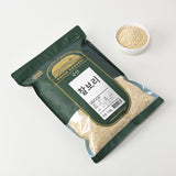 [Gold Top Nature] Gaba Rice 4kg (50% Milled) x 3pkㅣ*Free* [Green Harvest] Korean Hull less Barley 2kg_ Free Shipping