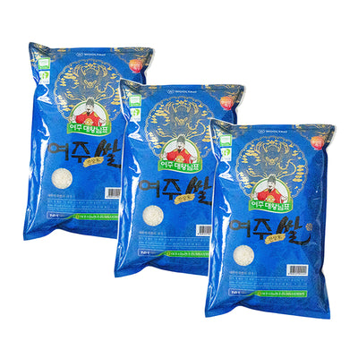 [Yeoju-si Nonghyup] Yeoju Rice 3kg x 3PK