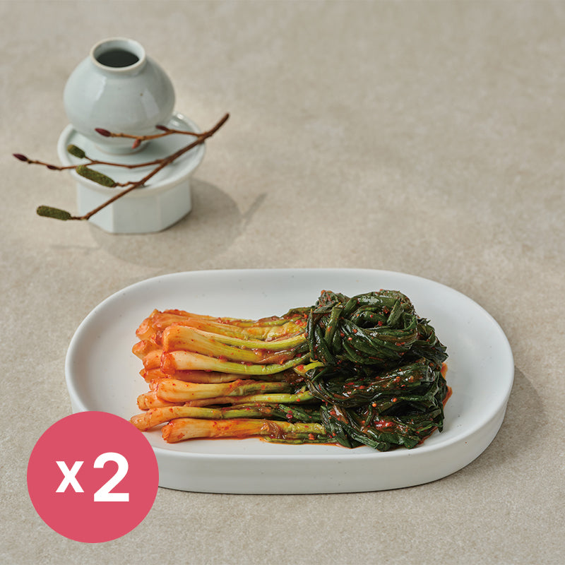 [예소담] 파김치 800g x 2팩 (묶음)