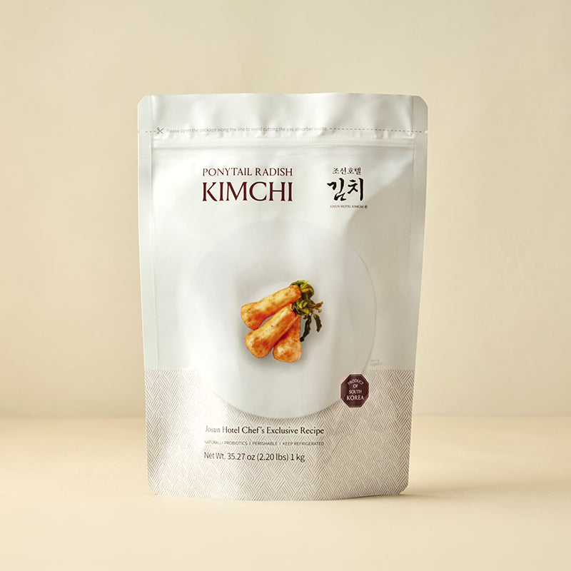 [조선호텔김치] 배추김치 1kg + 총각김치 1kg (묶음)