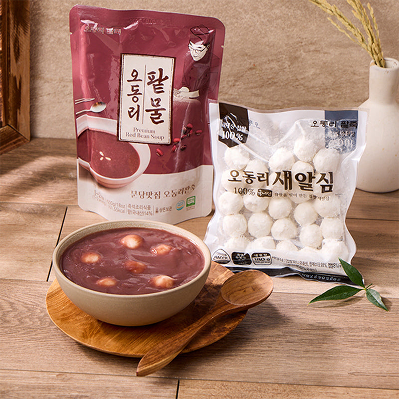 [Hanmadang] Red Bean Porridge with Rice Balls 680g