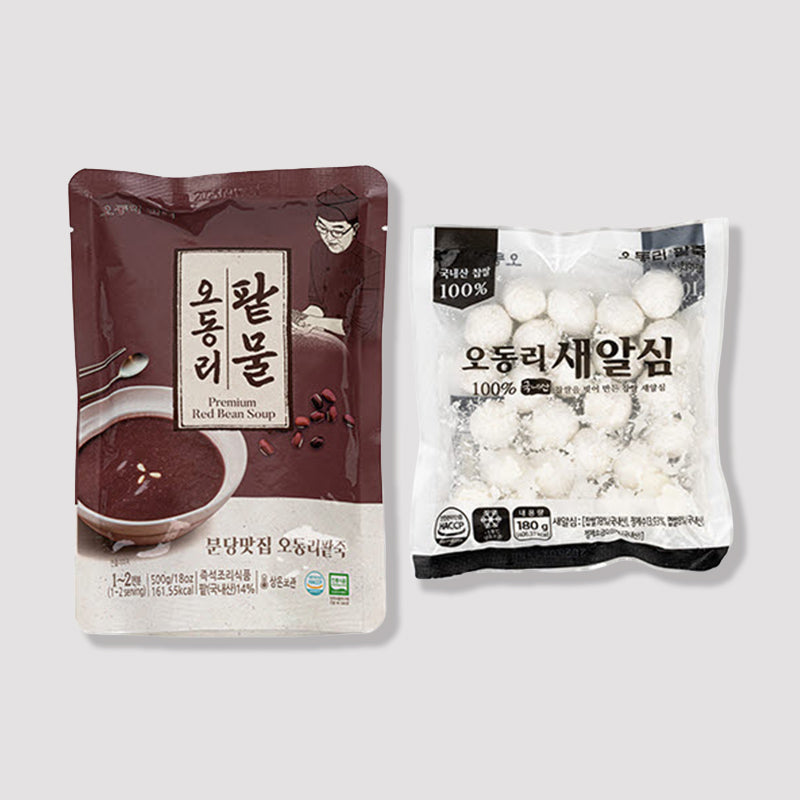[Hanmadang] Red Bean Porridge with Rice Balls 680g