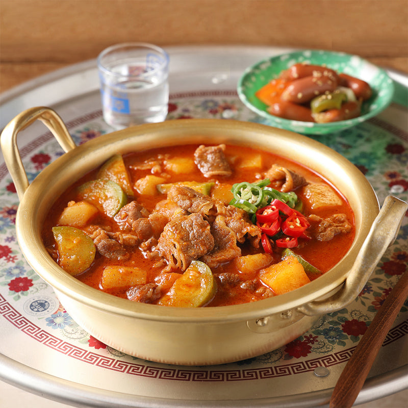 [Wooltari] Pork Belly Jjaguri Jjigae Meal Kit | Wooltari