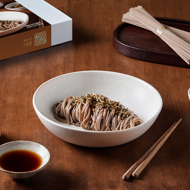 [Myeongawon] Buckwheat Noodles with Perilla Oil Meal Kit 508g (4 Servings)