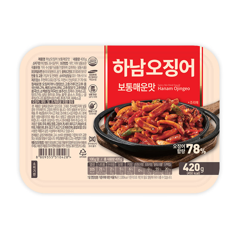 [하남오징어(주현푸드)] 하남오징어 보통매운맛 420g
