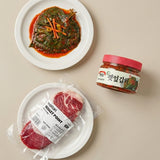 [울타리] 차돌박이 1lb x 2팩ㅣ*증정* [예소담] 생깻잎 김치 400g (묶음)