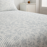 [K Direct Delivery] Hangil Bedding Natuur Modal Cooling Summer Comforter + Bed Spread (Soft Blue) SS/Q