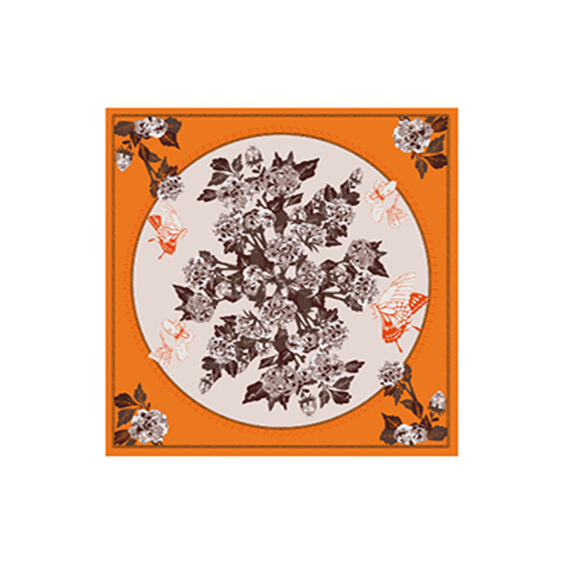 [K Direct Delivery] Yulart Minhwa Square Silk Scarf (Select Option) + Free Gift: Jakhodo Badge