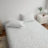 [K Direct Delivery] Hangil Bedding Natuur Modal Cooling Summer Comforter + Bed Spread (Soft Blue) SS/Q