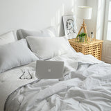 [K Direct Delivery] Hangil Bedding Ribbon Cooling Comforter+Pillowcase Set SS / Q