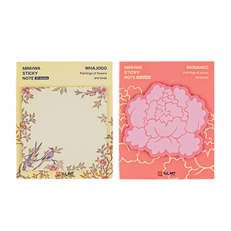 [K Direct Delivery] Yulart Minhwa Stationery Set (Select Option) + Free Gift: Jakhodo Badge