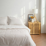 [K Direct Delivery] Hangil Bedding Ribbon Cooling Comforter+Pillowcase Set SS / Q