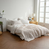 [K Direct Delivery] Hangil Bedding Ribbon Cooling Comforter+Pillowcase Set SS / Q