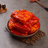 [한국직배송 D] 순천 한복심 남도손김치 열무얼갈이김치 2kg + 섞박지 2kg + 홍갓김치 1kg