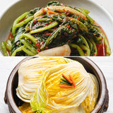 [한국직배송 D] 황진담 제철 열무김치 2kg + 백김치 2kg + 깍두기 1kg