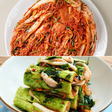 [한국직배송 C] 연천군 미금치 제철 보쌈김치 2kg + 오이소박이 2kg