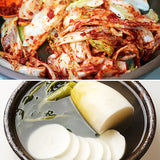 [한국직배송 A] 연천군 미금치 제철 겉절이 2kg + 동치미 2kg