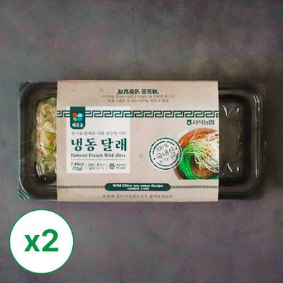 [홍천서석농협] 해모운 국내산 유기농 냉동달래 70g x 2