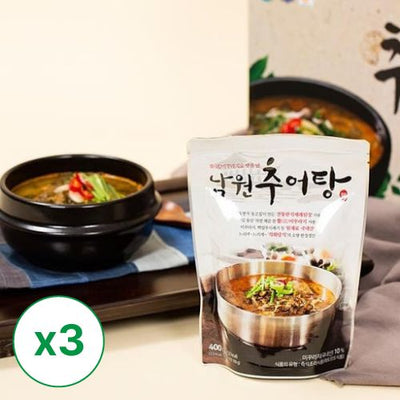 Namwon Chueotang made with Jirisan Ingredients 400g  x 3 Pack
