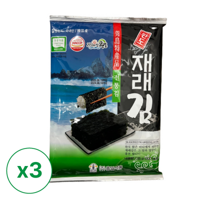[흥일식품] 조미재래김 (전통김) 25g x 3봉