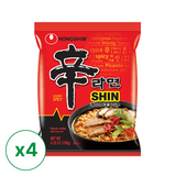 Shin Ramen Multi Pack 120g x 4 (set)