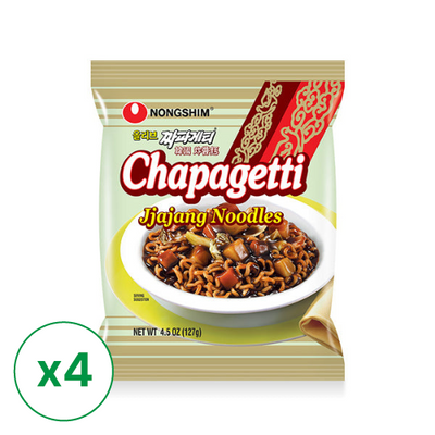 [Nongshim] Multi -Pack of chapaghetti (127g x 4packs)