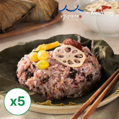 [Fresheasy] Lotus Leaf Grain sticky rice 150g x 5 