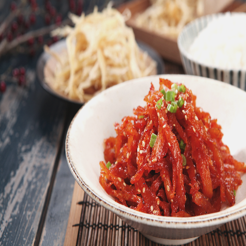 [Donghwa Food] Omani Spicy Shredded Pollack 250g