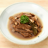 Soy Sauced Braised beef & shishito pepper