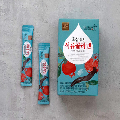 [Cheonji Status] Black Three products are pomegranate collagen (10ml x 30 pieces)