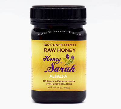 [HoneySarah] Alfalfa Honey (18oz) (Alpha Honey)