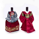 Hanbok Wine Cover Gift Set (King & Queen)